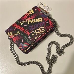 Colorful Graffiti Shoulder Bag